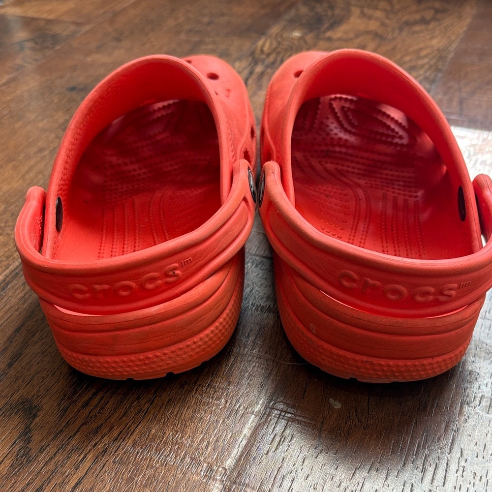 Neon Orange Crocs - Picture 4 of 6